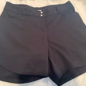 Black adidas shorts